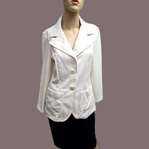 Ladies Retro Knit Blazer